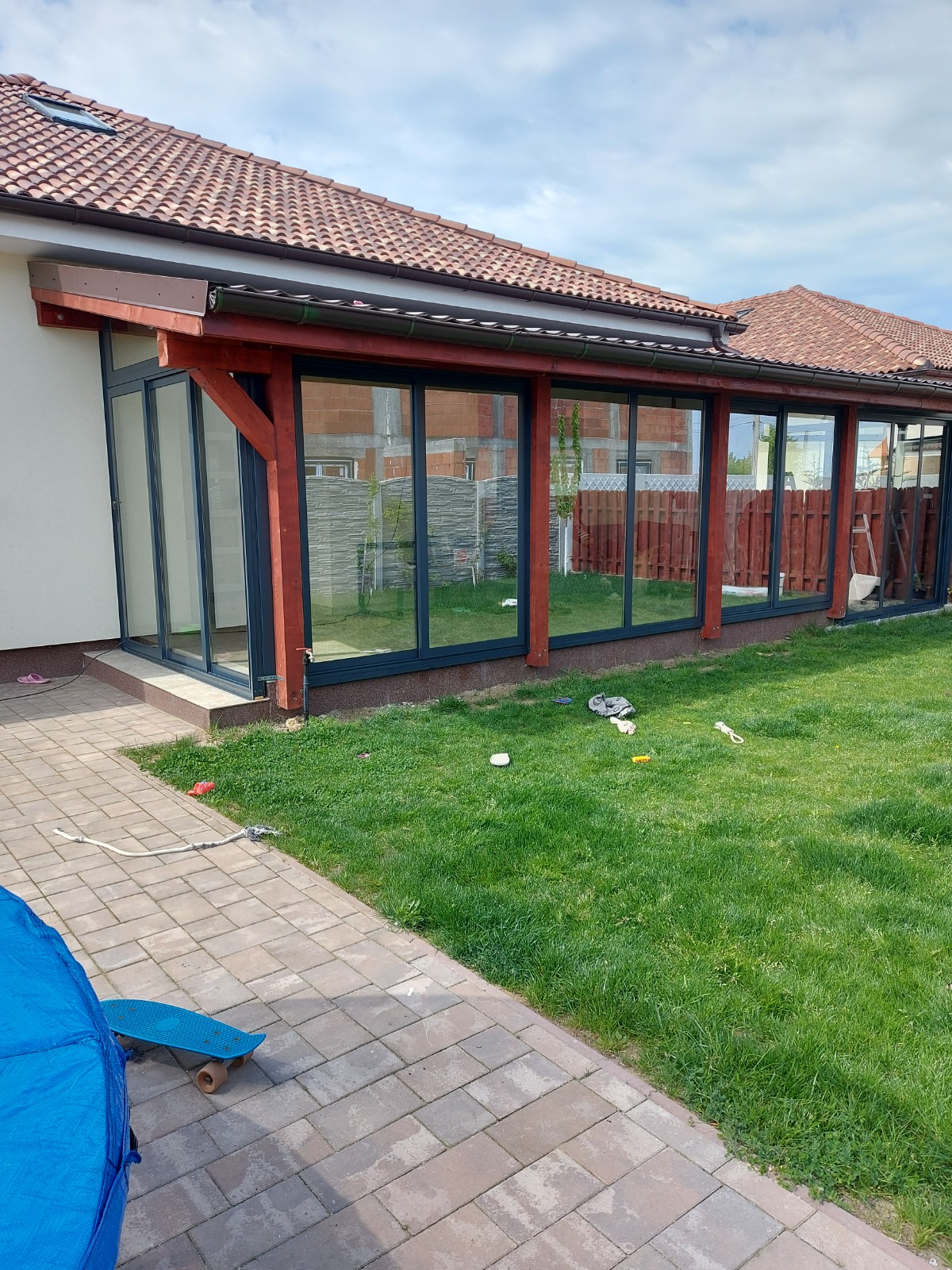 Inchideri Terase: Aluminiu Culisante pe 3 cai