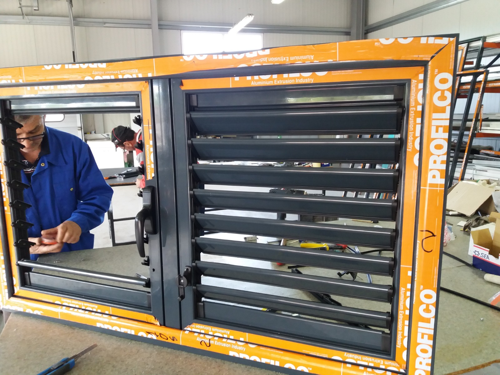 Montaj obloane din Aluminiu realizat de Balpop Instal